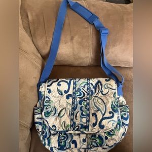 Vera Bradley cross body satchel/backpack